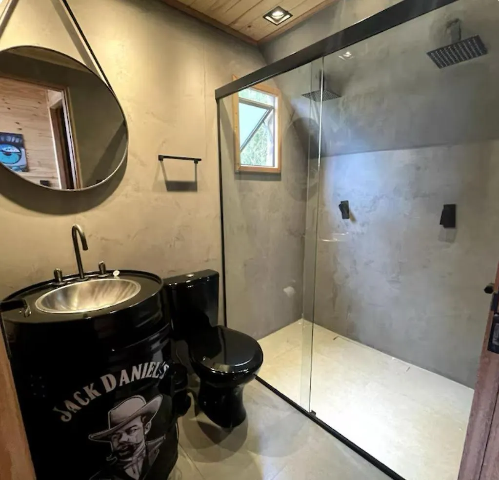 Σπίτι διακοπών Quinta Alta Vista - Cabana Texas Com Jacuzzi E Vista Rancho Queimado