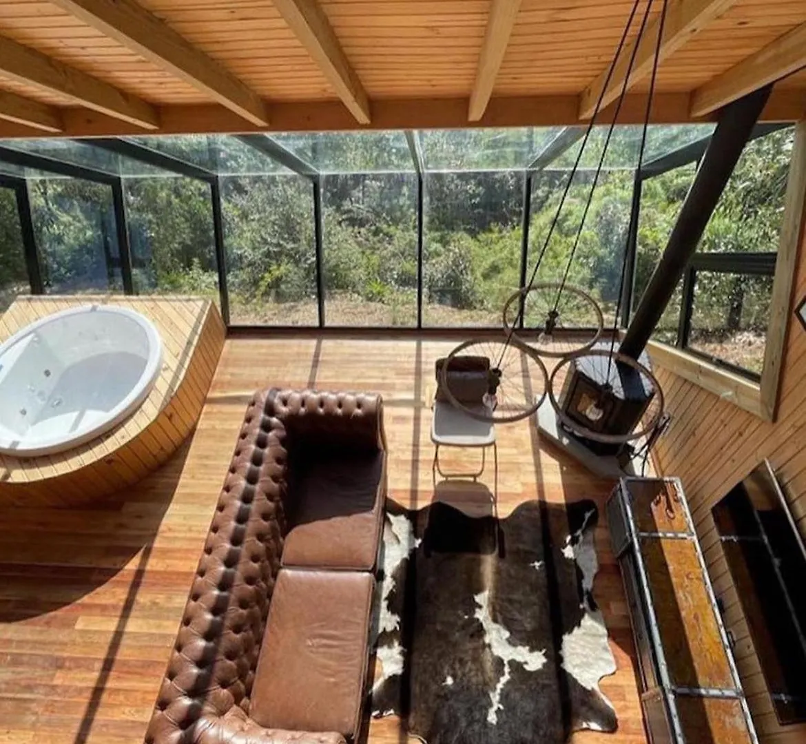 Quinta Alta Vista - Cabana Texas Com Jacuzzi E Vista Rancho Queimado Βραζιλία